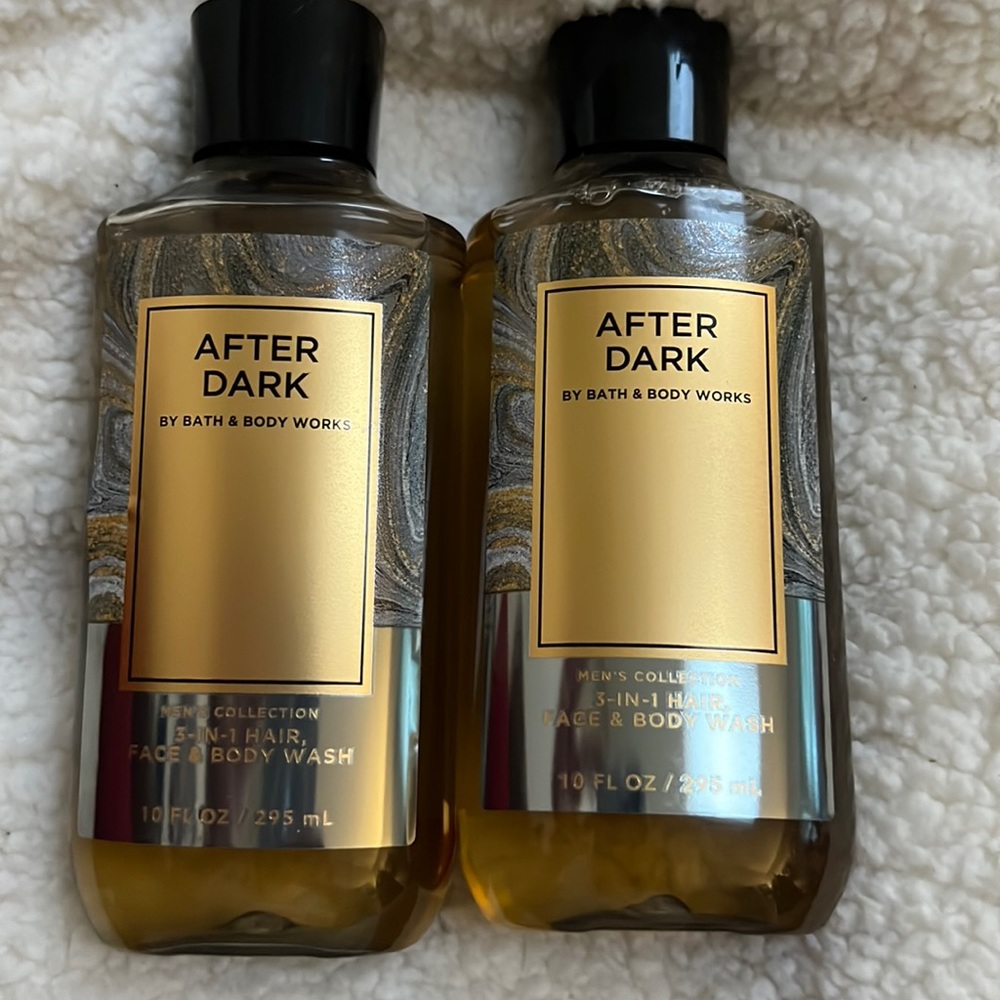 BBW MENS 2pc set Body Wash After Dark